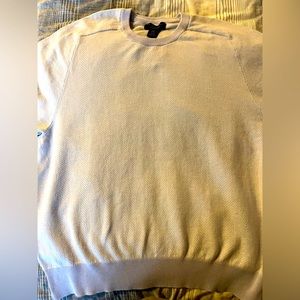 NWT Men’s Bloomingdales light  it warm, cotton, silk, and cashmere sweater.